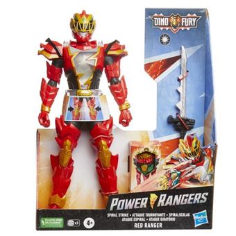 Figurine Power Rangers Dino Fury Attaque tournoyante Rouge