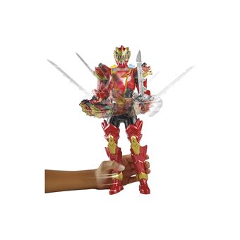 Figurine Power Rangers Dino Fury Attaque tournoyante Rouge