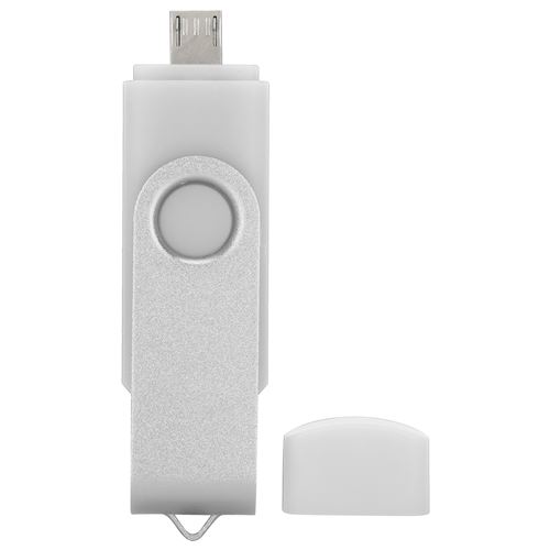 GENERIQUE - Clé USB OTG - 8 Go - Gris - Image 2