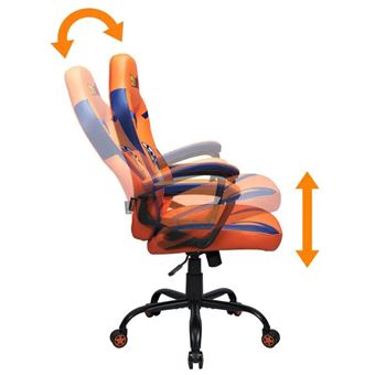 Chaise gaming Dragon Ball Z Junior Orange et Bleu