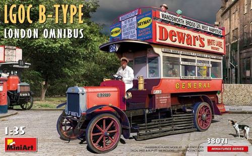 Non Communiqué Lgoc B-Type London Omnibus - 1:35E - Miniart