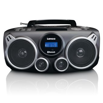 NEDIS Poste Radio FM Portable 60W Bluetooth Noir/Argent