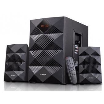 F&D A180X - Système de haut-parleur - Canal 2.1 - sans fil - Bluetooth - 42 watt (Totale) - noir - 1