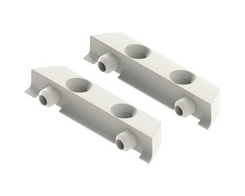 IB Connect 91211001/1 Multiprise de table 1 pièce blanc fiche Euro