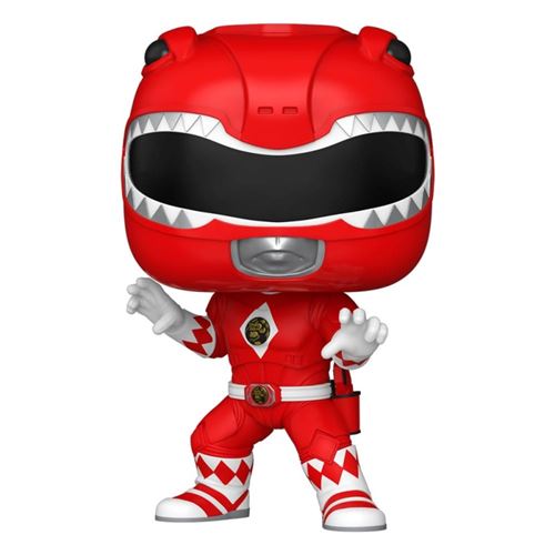 Funko Rouge Figurine Pop Power Rangers Red Ranger - Image 2