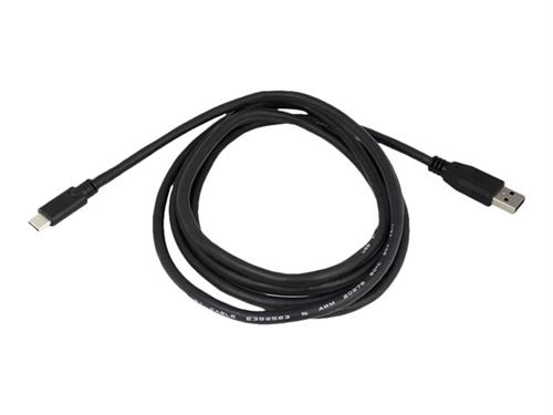 ACT - Câble USB - USB-C (M) pour USB type A (M) - USB 3.2 Gen 1 - 5 V - 3 A - 1 m - noir