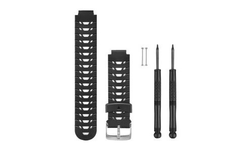 Garmin Watch Band - Brassard pour suivi des activités - noir et blanc - pour Forerunner 230, 235, 630