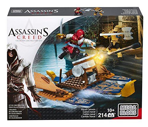 Ensemble de construction de bateaux de guerre Assassins Creed Mega Bloks
