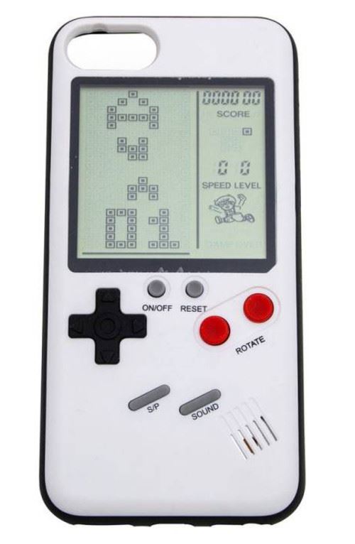 Coque pour iPhone 6/7/8 avec mini console rétro