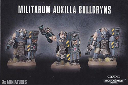 GAMES WORKSHOP Warhammer 40,000 ( 40k ) - Militarum Auxilla Bullgryns (47-14)