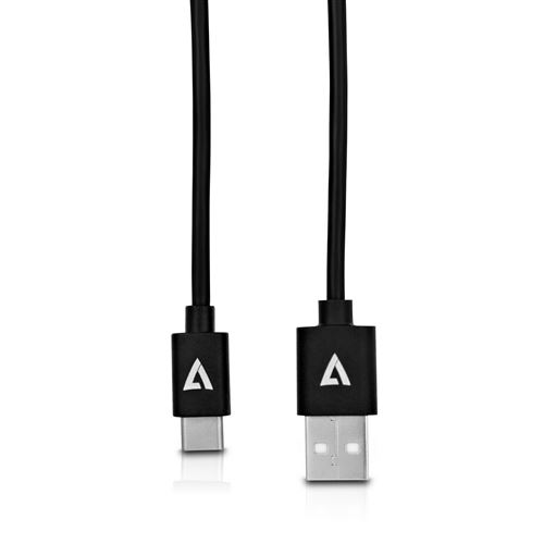 V7 - USB-kabel - USB-C (M) naar USB (M) - USB 2.0 - 2 m - zwart