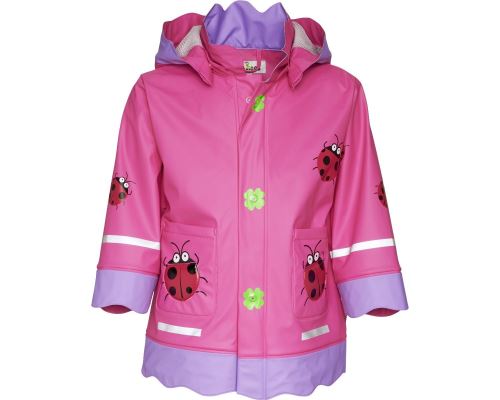 Playshoes imperméable coccinelle fille rose