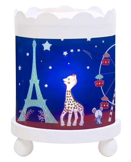 Trousselier – 43 M65wgb 12 V Merry Go Round Sophie la Girafe Paris Nuit Lampe