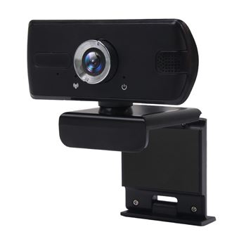 Réunion d'appel vidéo de caméra webcam USB 2.0 HD 1080P avec micro pour  ordinateur portable PC - Noir - Webcam
