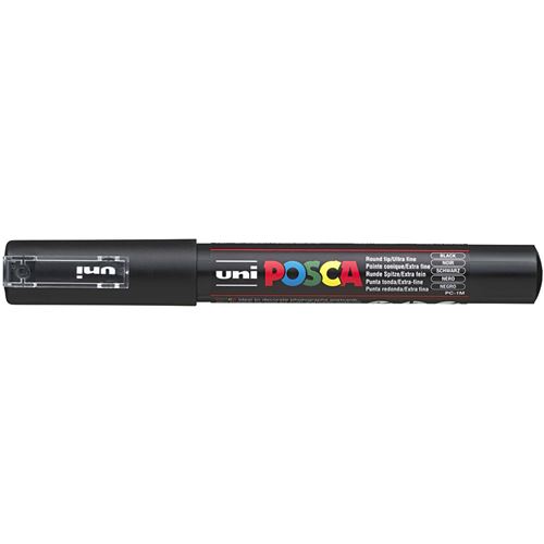Acheter marqueur posca - pointe extra-fine 0,7 mm - Noir