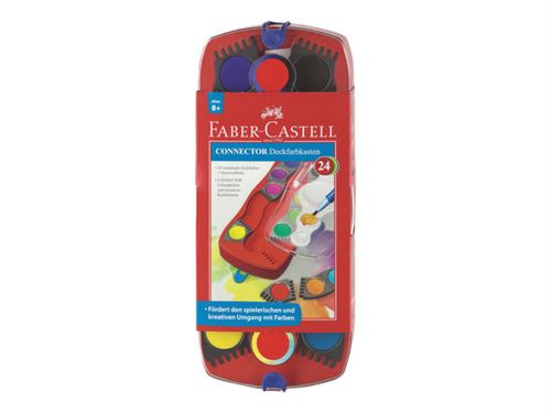 Faber-Castell CONNECTOR - Peinture - couleurs assorties (pack de 24)
