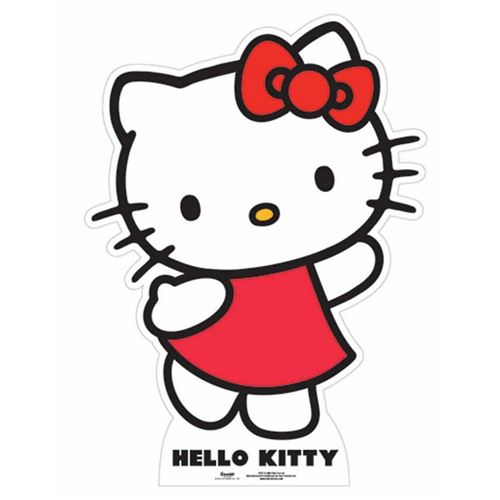 GENERIQUE Figurine en carton Hello Kitty H 87 CM