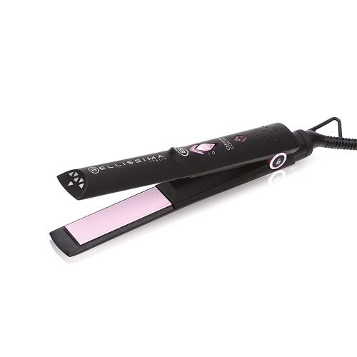Imetec Bellissima BM 200 Plaque Mini pour cheveux lisses et lumineux, température 200 °, multivoltaggio automatique, dimensions compactes de voyage