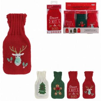 1 Bouillotte Chaufferette De Poche De Noel Ski Randonnee Apaise La Douleur