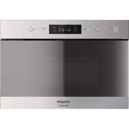 Hotpoint MN 314 IX a micro-ondes combiné encastrable 22L 750 W Acier inoxydable Four à micro-ondes