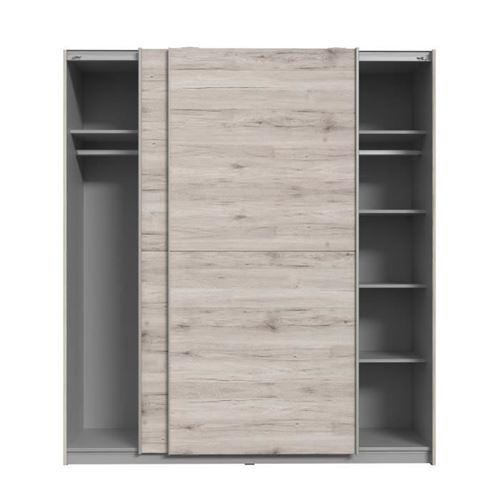 Finlandek Armoire De Chambre Ulos Style Contemporain Decor Chene