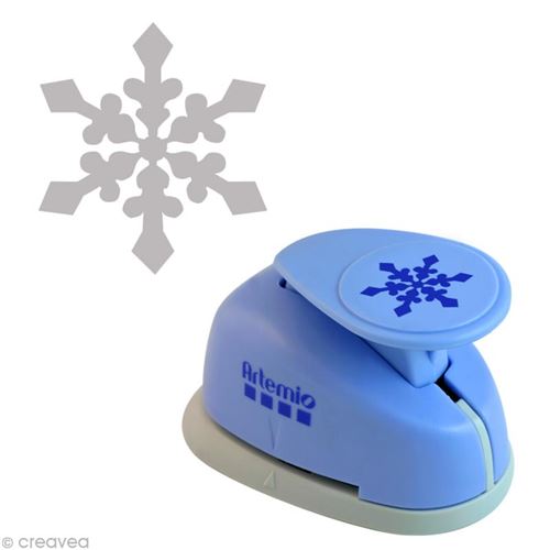Perforatrice MM flocon de neige 5 - 2.5 cm