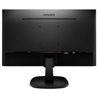 Philips V-line 273V7QDSB - Écran LED - 27" - 1920 x 1080 Full HD (1080p) @ 60 Hz - IPS - 250 cd/m² - 1000:1 - 5 ms - HDMI, DVI-D, VGA - noir texturé