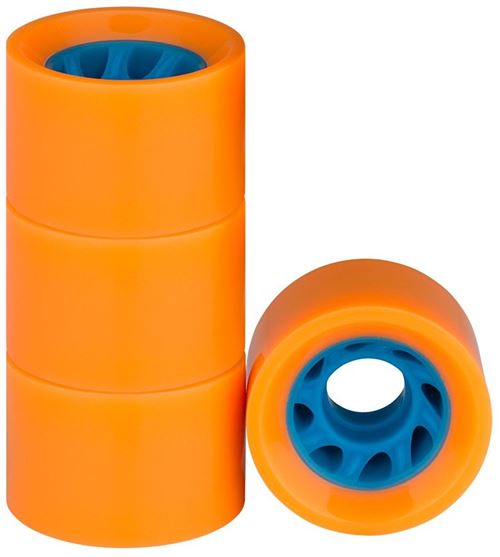 NIJDAM Roues pour Flip Grip board60 x 39 mm orange