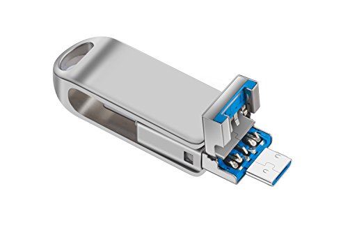 iBetter USB 3.0 jusqu'à 150 Mo/s 32 Go d'extension de mémoire pour téléphone Intelligent et tablettes Stockage Externe (clé USB OTG