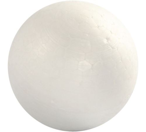 Lot de boules en polystyrène - 6 cm - 5 pcs