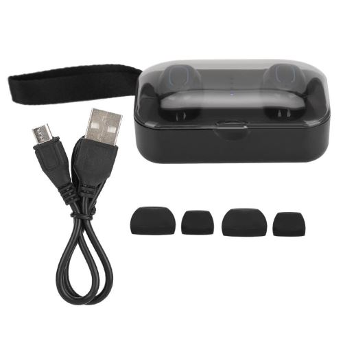 TI8S Mini casque Double oreille TWS HiFi Bluetooth sans fil Ecouteur CVC Reduction de bruit intelligente Ecouteurs Achat prix fnac