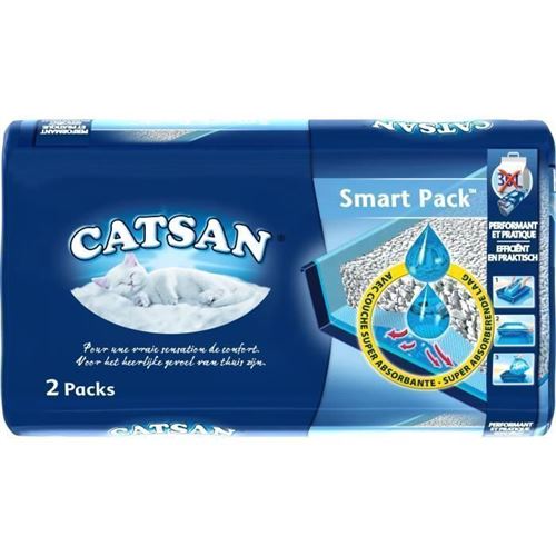 Comparer les prix de Catsan Smart Pack Litière Par 3 unités
