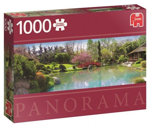 Puzzle 1000 Pièces : Jardin Coloré, Jumbo
