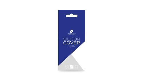 Coque silicone transparente officiel pour konrow start
