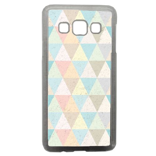 Coque Style Scandinave Pastel Compatible Samsung Galaxy A3 Transparent
