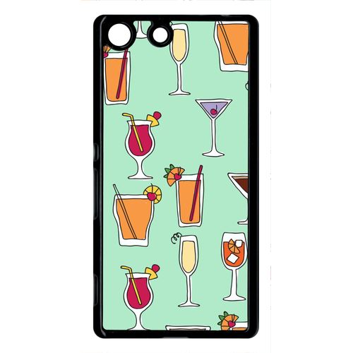 Coque Sony Xperia M5 Cocktails Font Vert