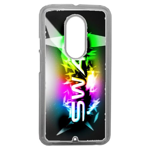 Coque Swag Disco Compatible Motorola Moto X2 Transparent