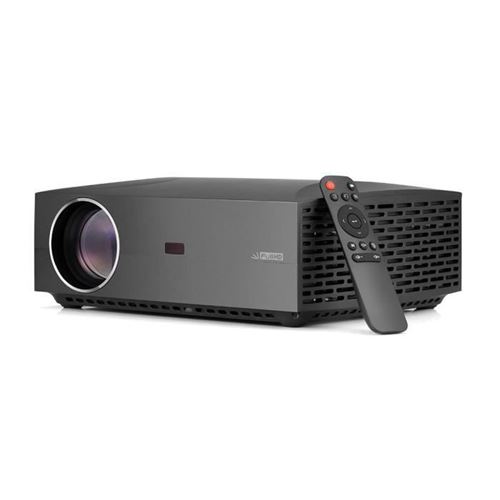 Yonis Noir Vidéoprojecteur Full Hd 1080P Projecteur Vidéo 4200 Lumens Lcd