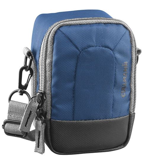 Cullmann Berlin Vario 110 Etui pour Appareil à Objectif Bleu foncé/Gris