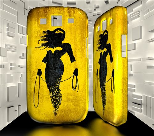 Coque Personnalisée Samsung Galaxy S3 FILM WONDER WOMAN Réf 04