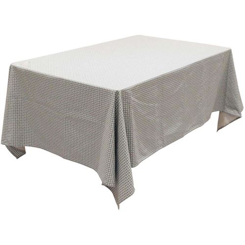 The Home Deco Factory - Nappe à motifs pour table rectangulaire 140x240 cm Feuillage