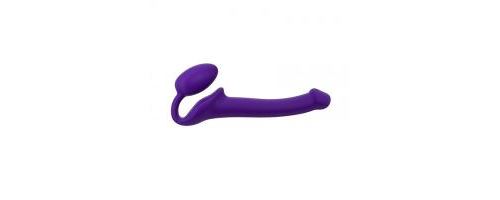Gode ceinture semi-réaliste (Couleur : VIOLET - Taille : S)