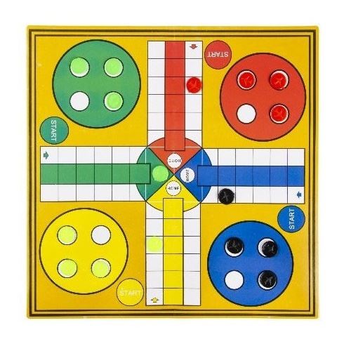 LG-Imports jeu de voyage L'homme ne vous ennuie pas : Ludo junior 18 pièces