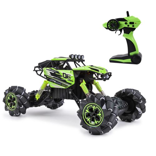 Voiture radiocommandée 4x4 vert Drifting Horizontal