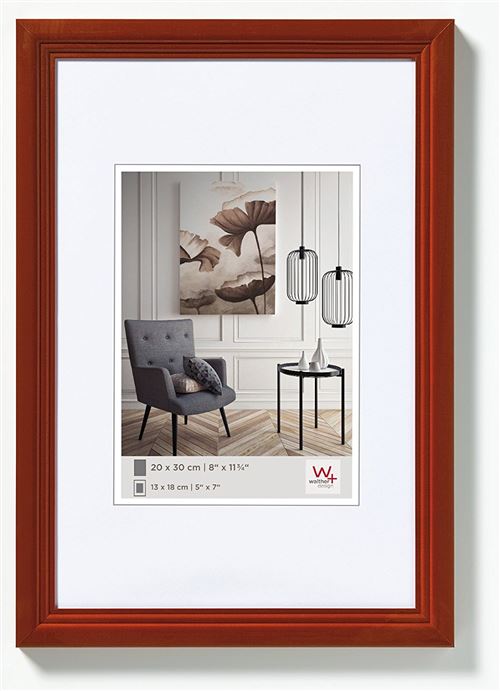 Walther Design HY040P Living Cadre en bois, noisette, 30 x 40 cm