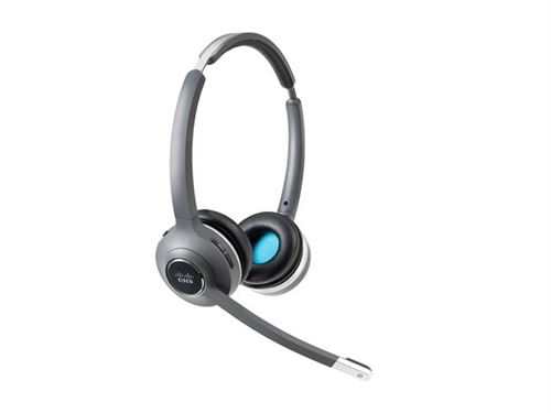 Cisco 562 Wireless Dual - Micro-Casque - Sur-Oreille - Dect - Sans Fil - avec Standard Base Station - pour Cisco Dx70, Dx80; Ip Phone 68Xx; Webex Board 55, Board 70, Board 85, Room 55, Room 70