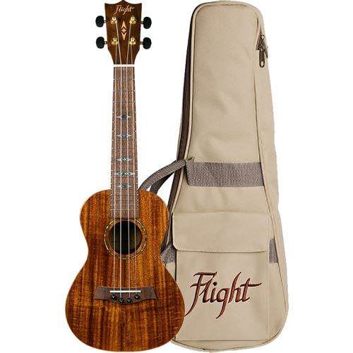 Flight DUC445- ukulele Concert Acacia (+ housse)