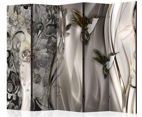 Paravent 5 pans - Source Crystals II - 225 x 172 cm