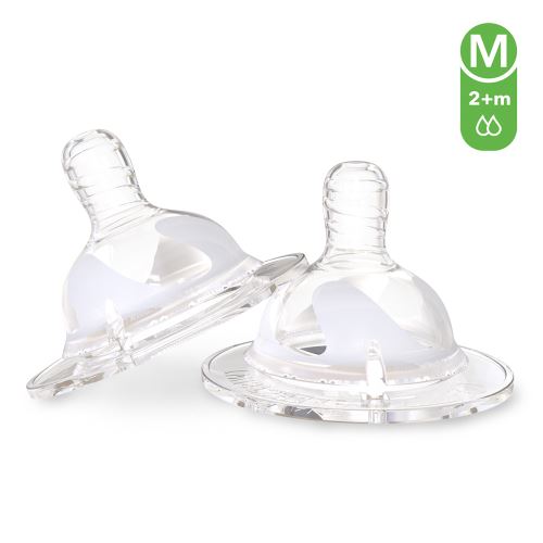 Lot de 2 tétines anti-colique Twistshake Taille 2 mois+
