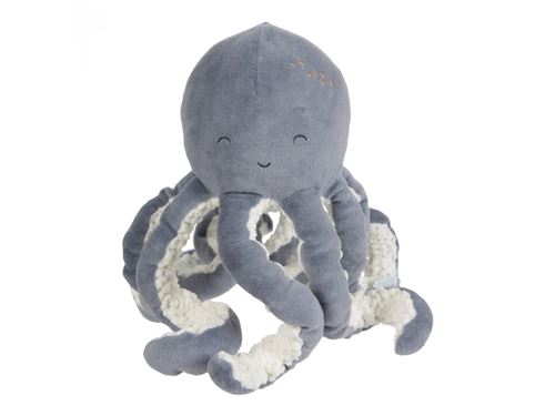 Little-dutch - LD Peluche Pieuvre - Ocean blue -